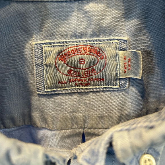 Men’s Brooks Brothers Casual Short Sleeve Oxford Shirt - Picture 3 of 5